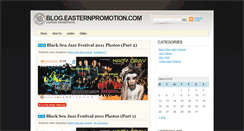 Desktop Screenshot of blog.easternpromotion.com